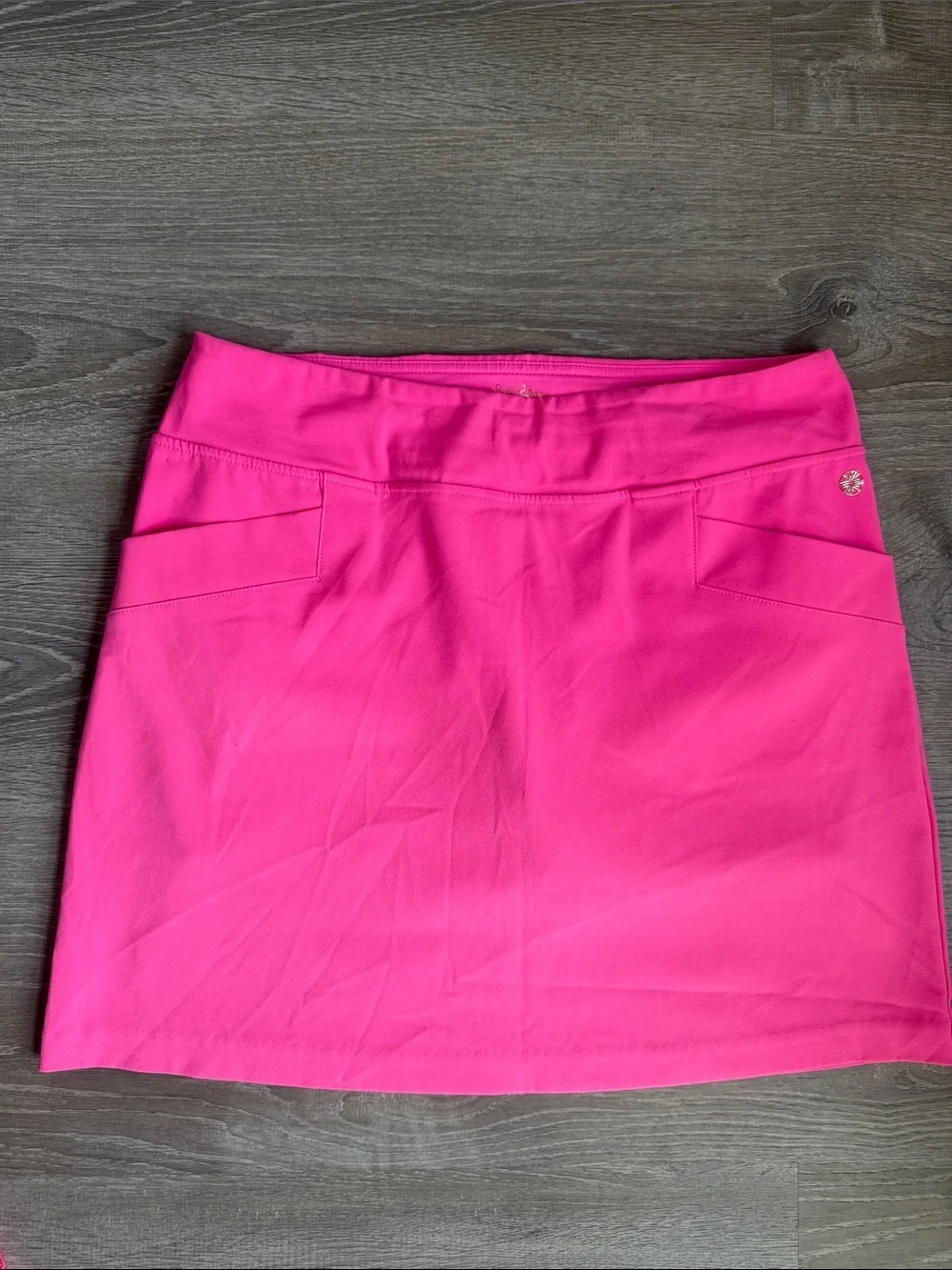 Lily Pulitzer UPF 50+ Luxletic Monica Skirt Skort Pink Isle 8